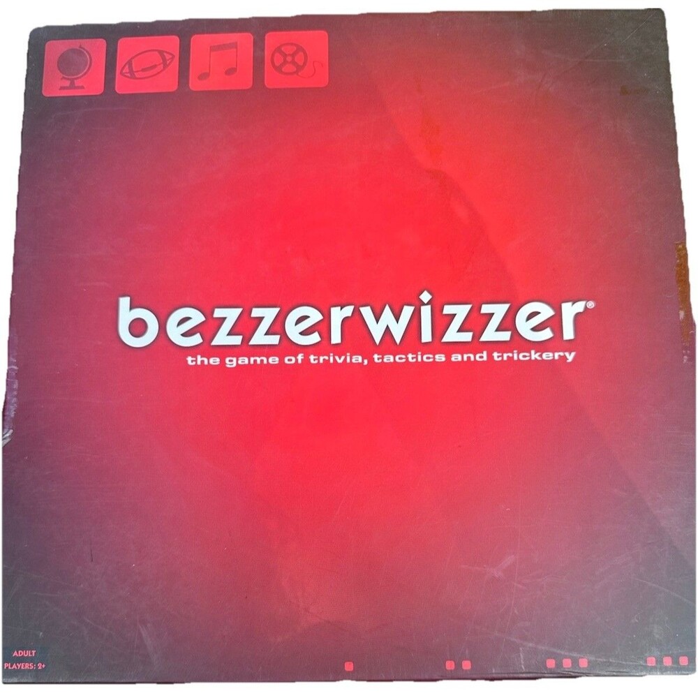 Bezzerwizzer Trivia Board Game Complete 3000 Questions Strategy Party Game